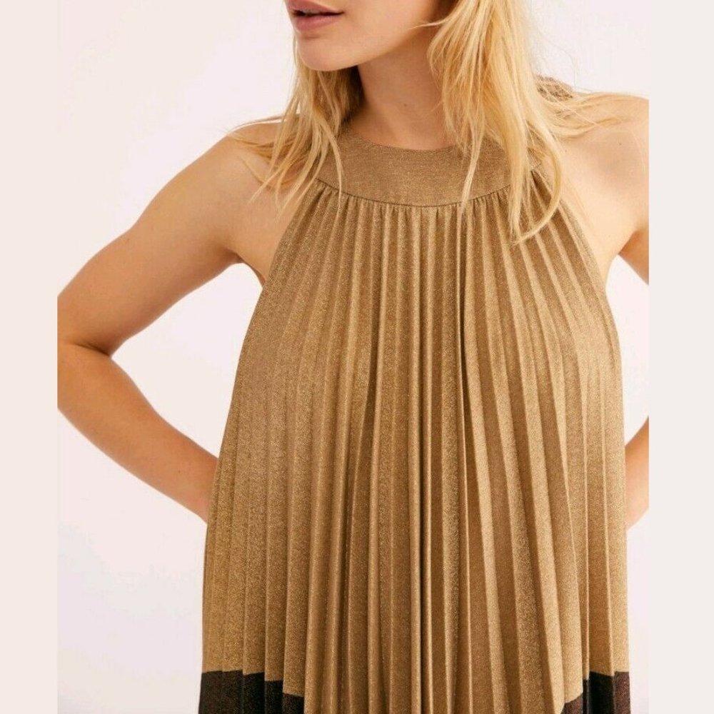 FREE PEOPLE Jewel Neckline Mini Dress - Picture 7 of 8